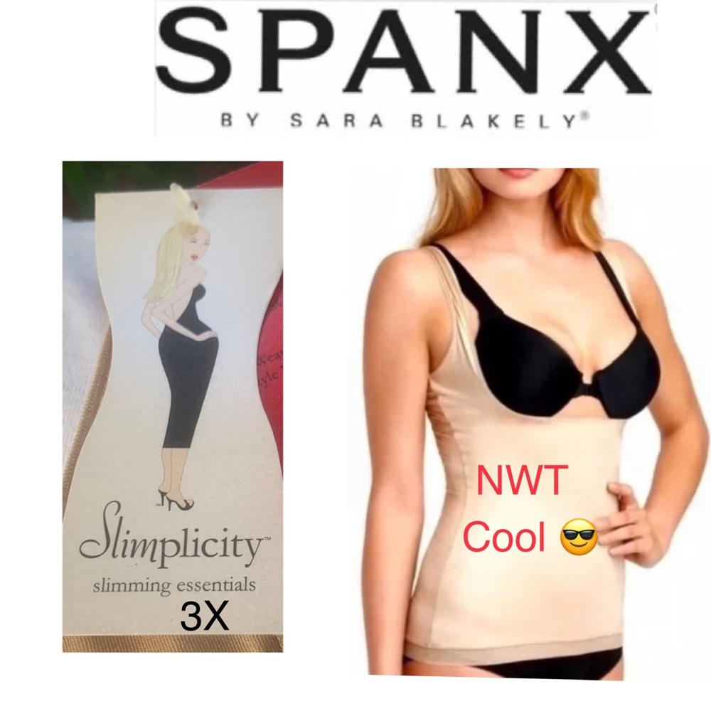 💋 SPANX Shapewear NWT Slim waist, cool 😎 fabric